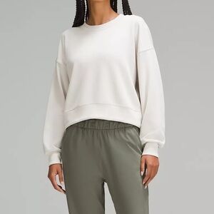 Lululemon Softstreme Perfectly Oversized Cropped Crew